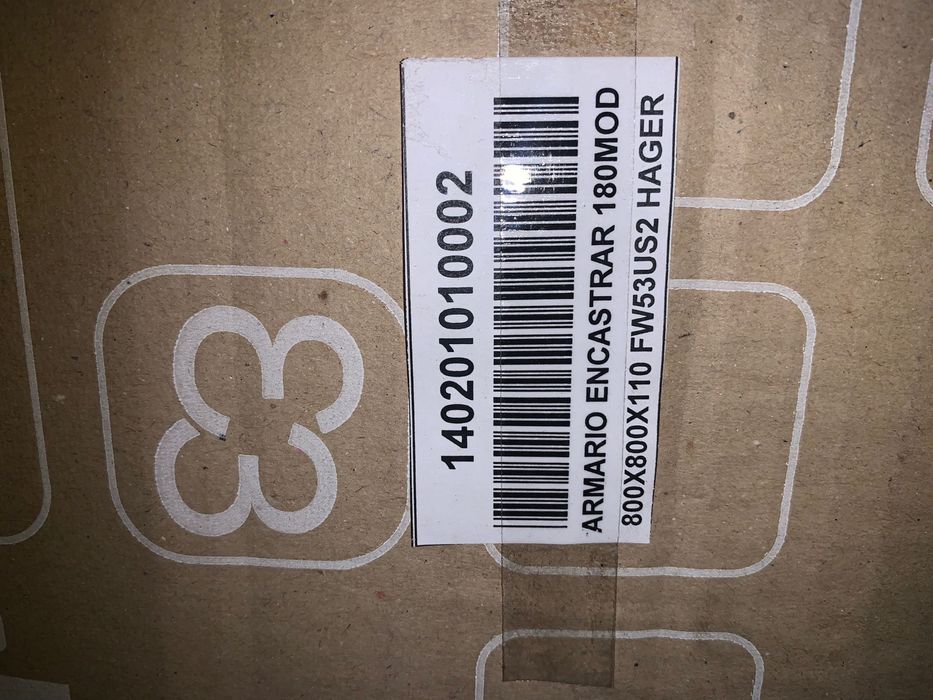 Quadro eléctrico HAGER 180MOD - NOVO