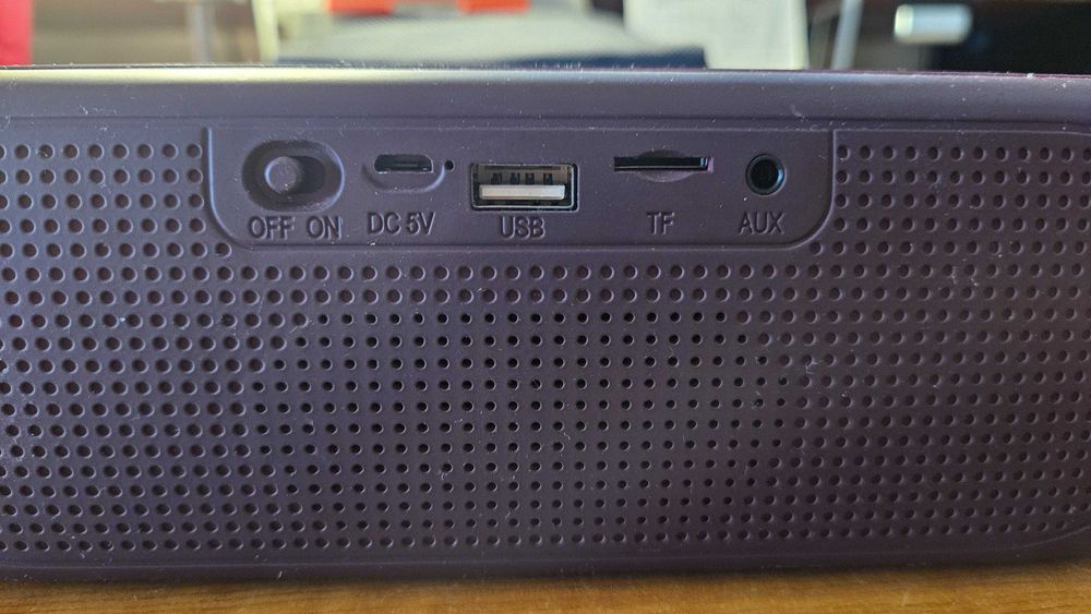 Coluna Bluetooth com 2 altifalantes