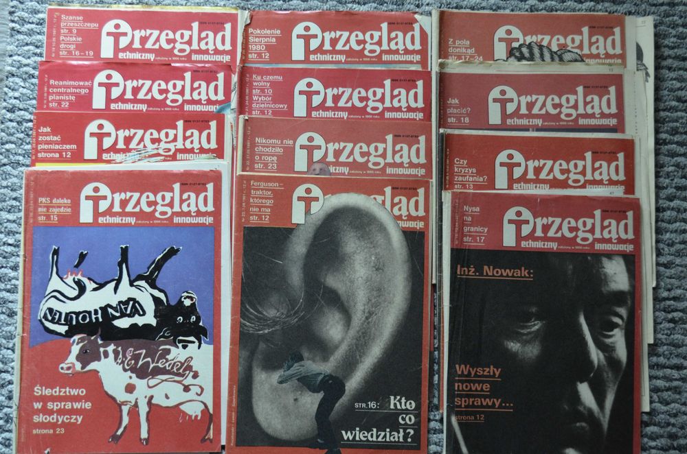 Przegląd techniczny czasopismo 1981 rok