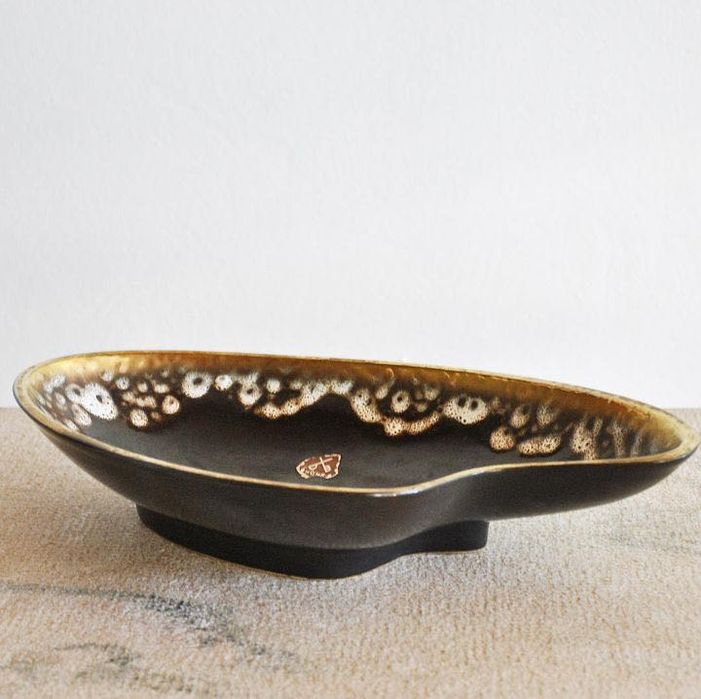 Conjunto de 5: Vaso, Jarra, Taças, Mid-century ceramics D&B Höhr, 1950