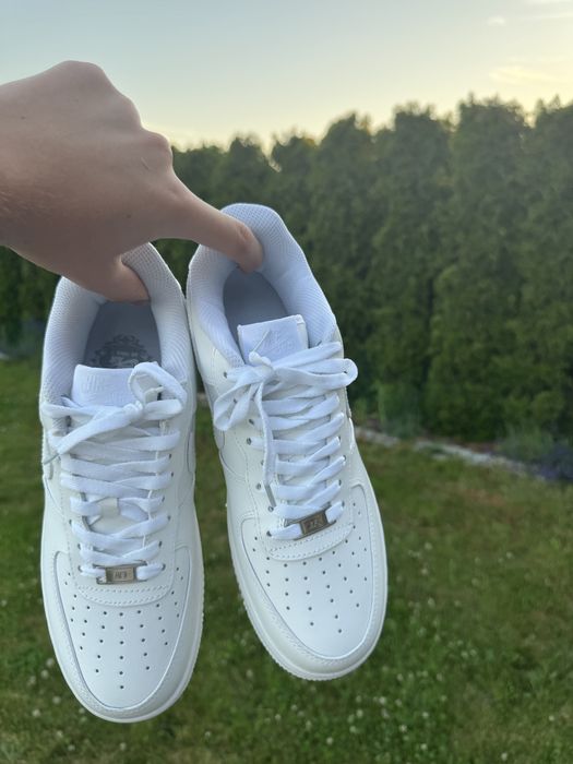 Męskie Nike air force 1 white rozmiar 42,5 nowe