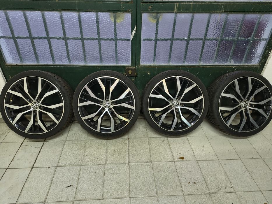 Jantes vw 19 c/pneus 5x112