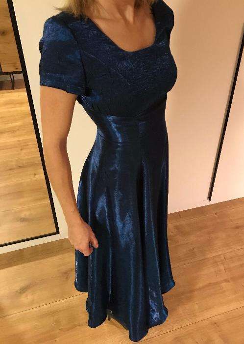 suknia sukienka wesele, sylwester, studniówka r.36