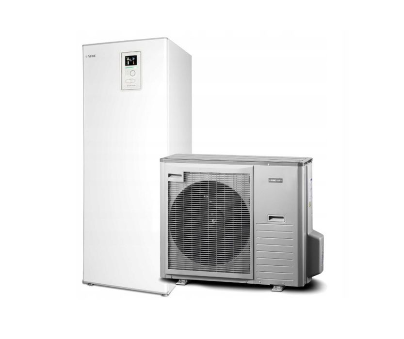 NIBE AMS 10-12 + BA-SVM 10-200/12E | CAŁKOWITA WYPRZEDAŻ | Nowe Zestawy | Gwarancja | Pompa Ciepła Split 12kW + Jednostka All in One 180L