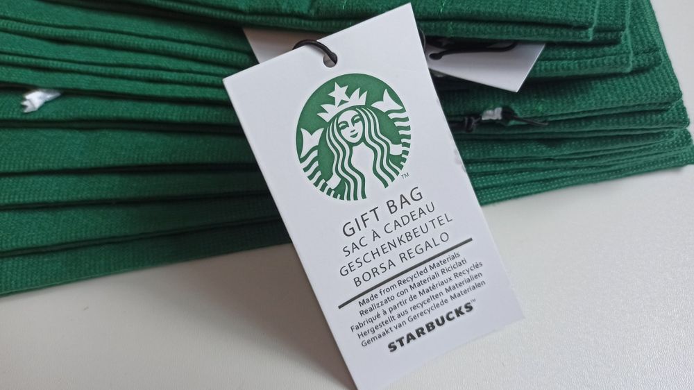 Torba Starbucks materiałowa nowa