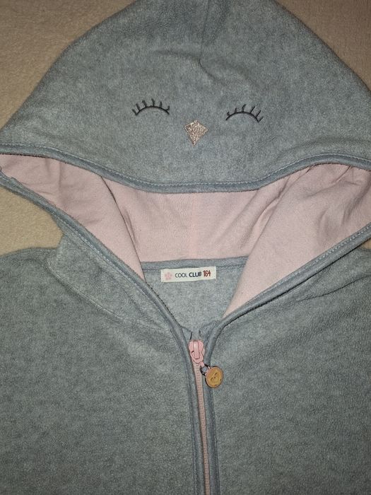 Bluza polarowa dziewczęca Smyk r. 164 stan BDB