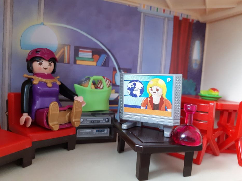 Playmobil domek+auto