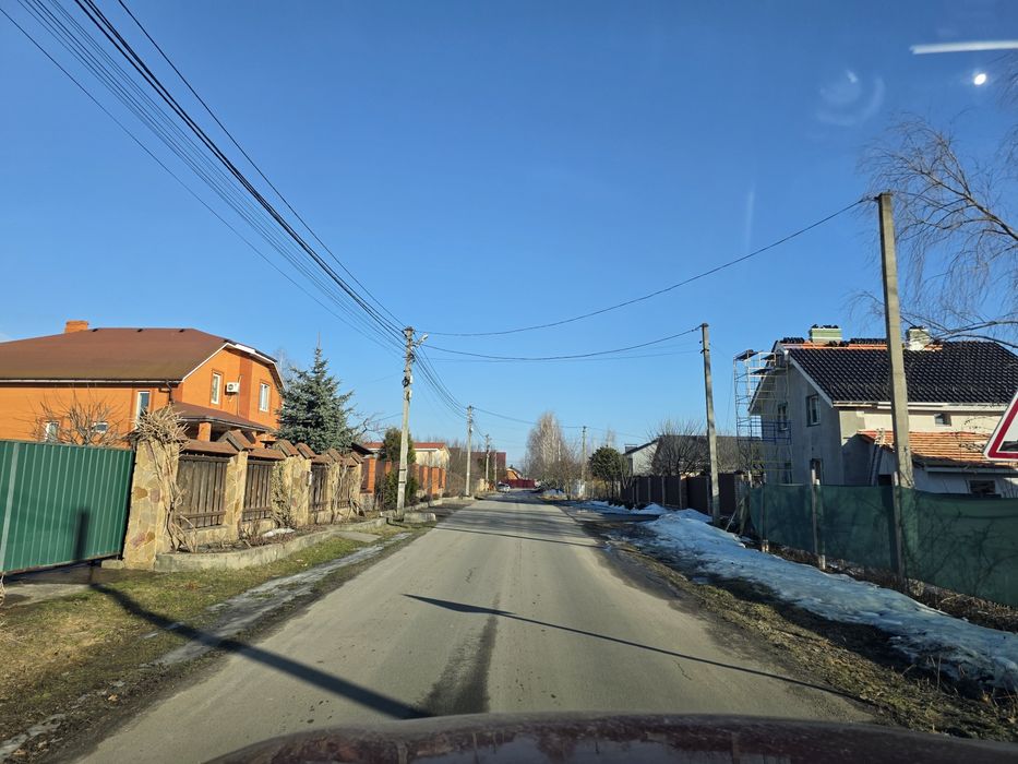 Нове 15 соток кутова асфальт світло газ