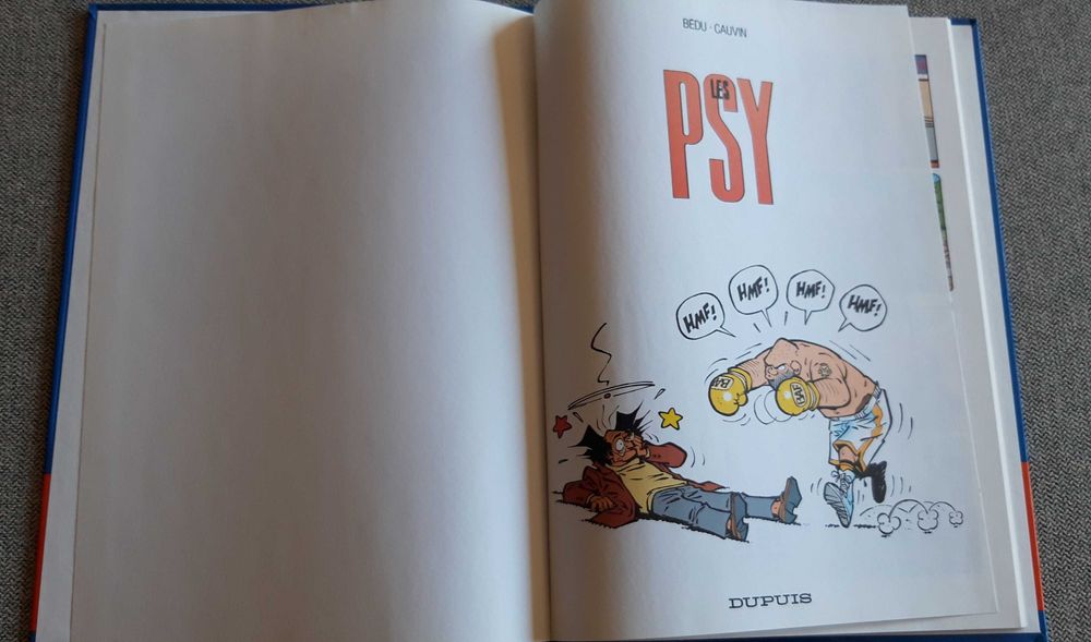 BD em francês "Les SPY" Tome 9