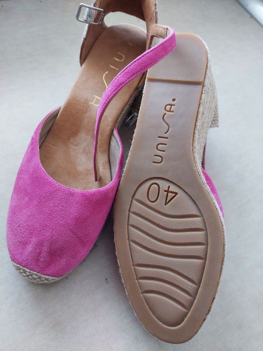 Espadryle Nowe Unisa hiszpańskie r.40