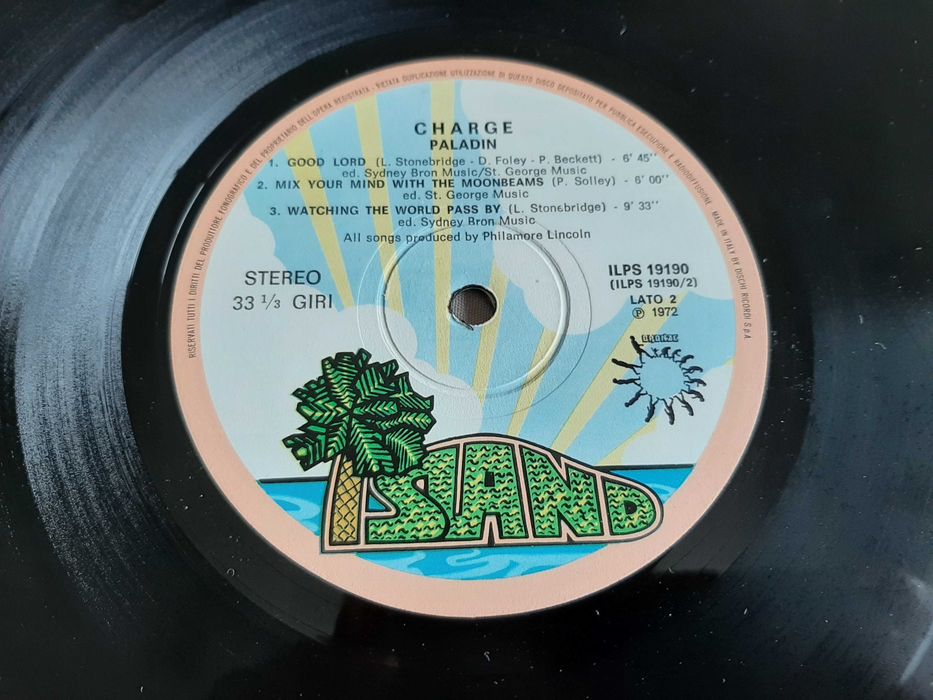 Paladin - Charge! - Itália - Vinil LP