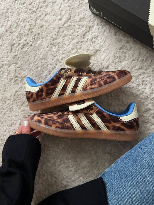 Adidas Samba x Wales Bonner Leopard Pony Hair Жіночі Кросівки Адідас