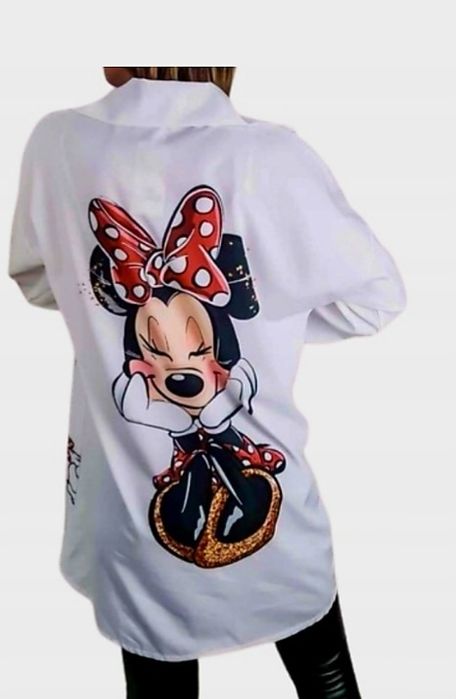 Damska koszula elegancka myszka miki L/XL