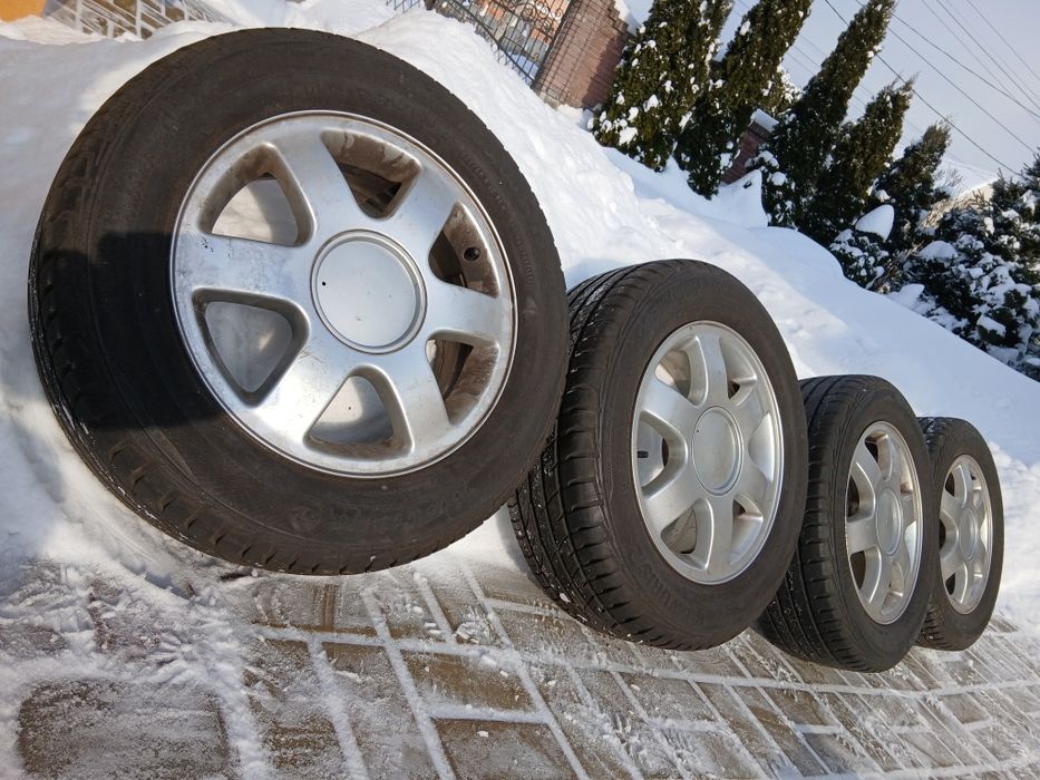 колеса 5/100 golf 205 60 15 octavia tour bora rapid roomster диски a3