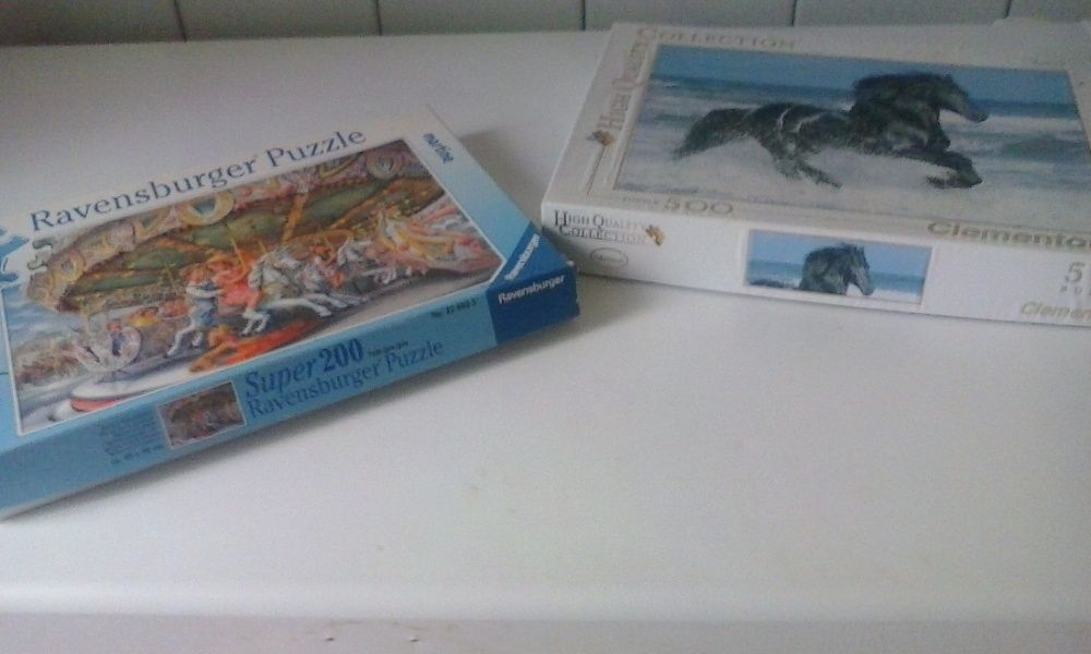 Puzzles Ravensburger e Clementoni