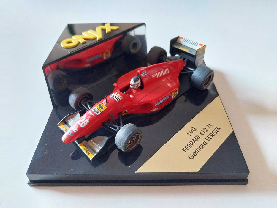 miniatura 1/43 FERRARI 412-T1 Gerhard Berger (1994) | ediçao Onyx