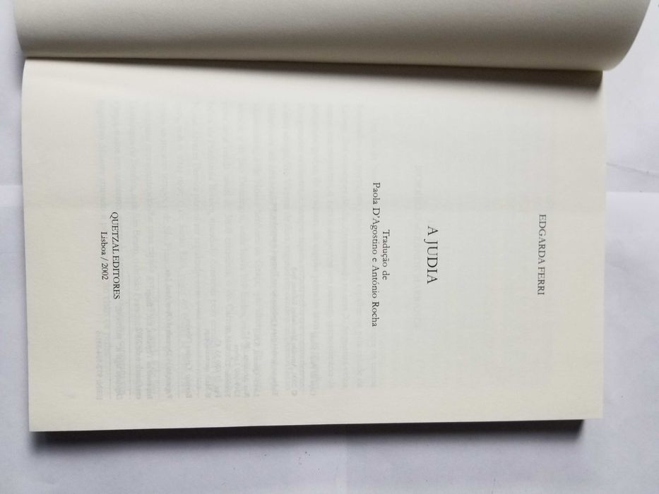 Livro REF-PA5- Edgarda Ferri - A judia