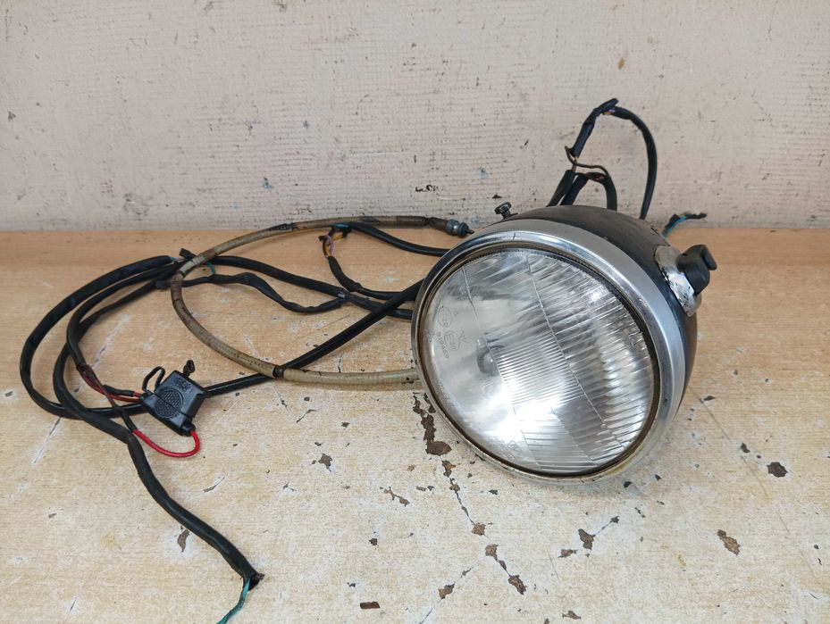 WSK - lampa przód z licznikiem 3767 - metalowa.
