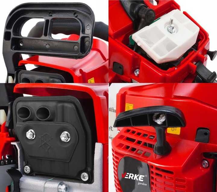 Piła spalinowa pilarka łańcuchowa 3,5KM do drewna mocna + olej