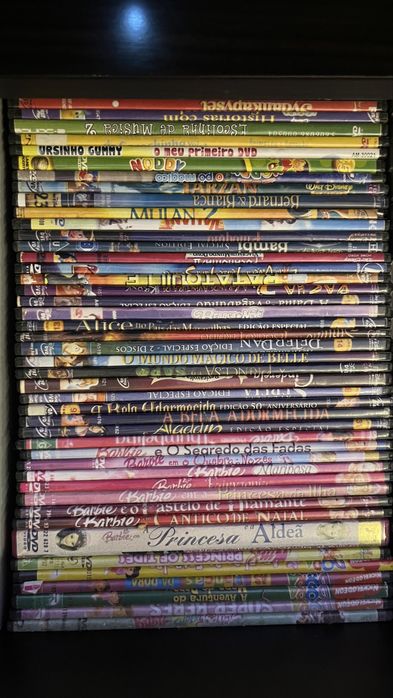 DVDs Infantis / Animação - Disney, Barbie, Panda, Pixar, Dreamworks