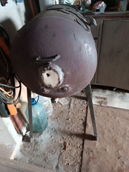 Мангал гриль самодельный