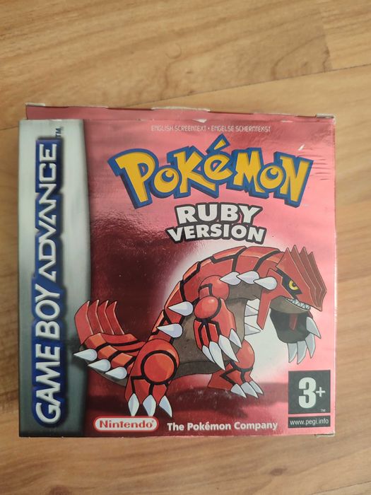 Pokemon Ruby GBA Game boy advance