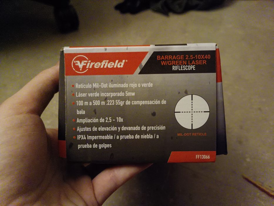 Mira Firefield 2.5X10