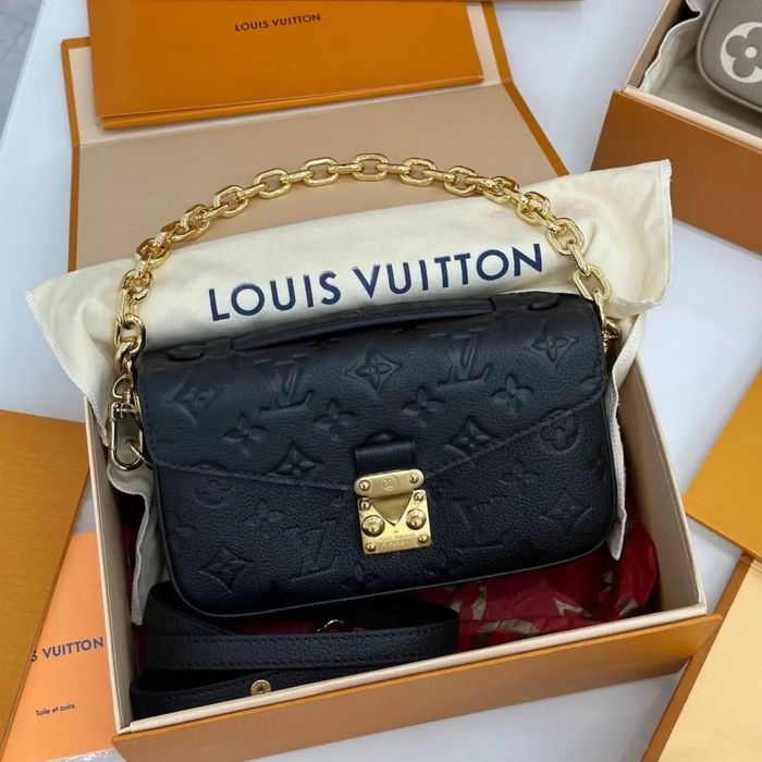 Сумка жіноча Луі Вітон Метіс Metis шкіряна Люкс версія