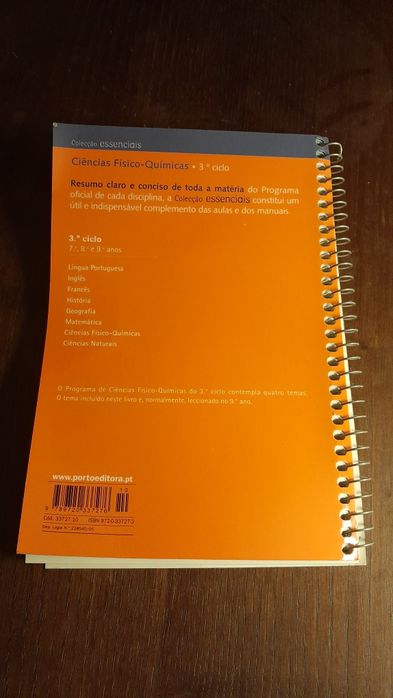 Ciencias fisicoquimicas 9.° ano coleção essenciais