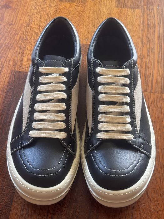 Rick Ovens Vintage Sneakers Black/Milk