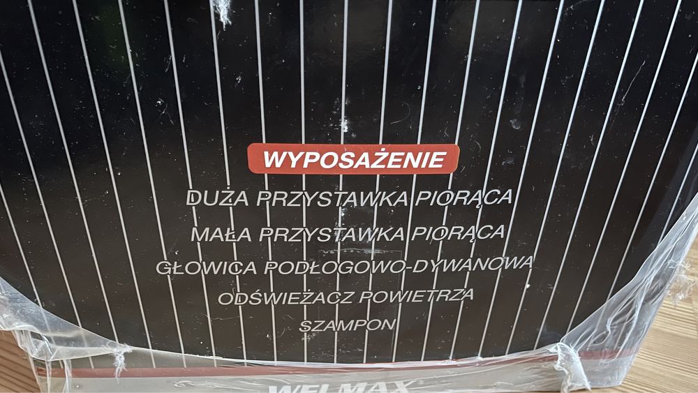 Odkurzacz piorący firmy Welma