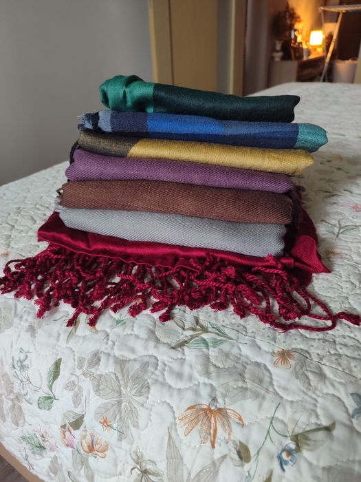 Палантін, шаль, Pashmina 100%, стан нових.