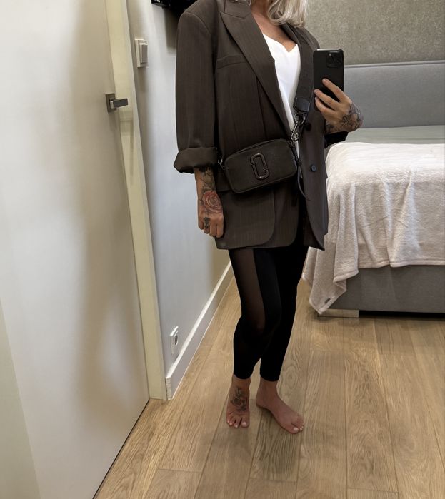 Torebka na ramie Marc Jacobs oliwka