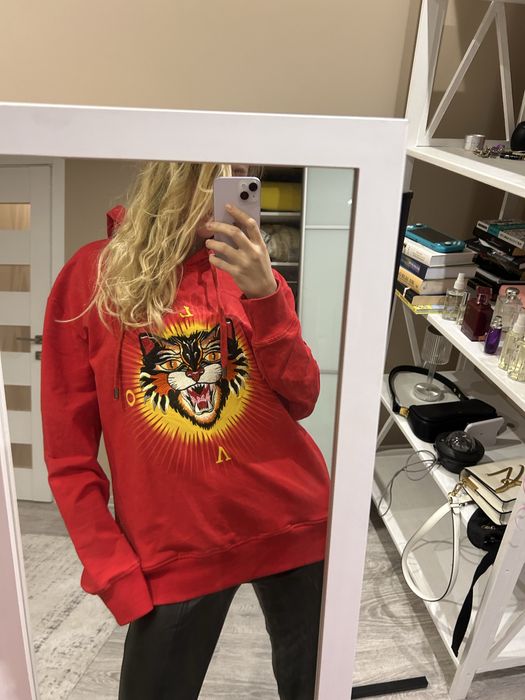 Худі GUCCI Angry Cat оригінал