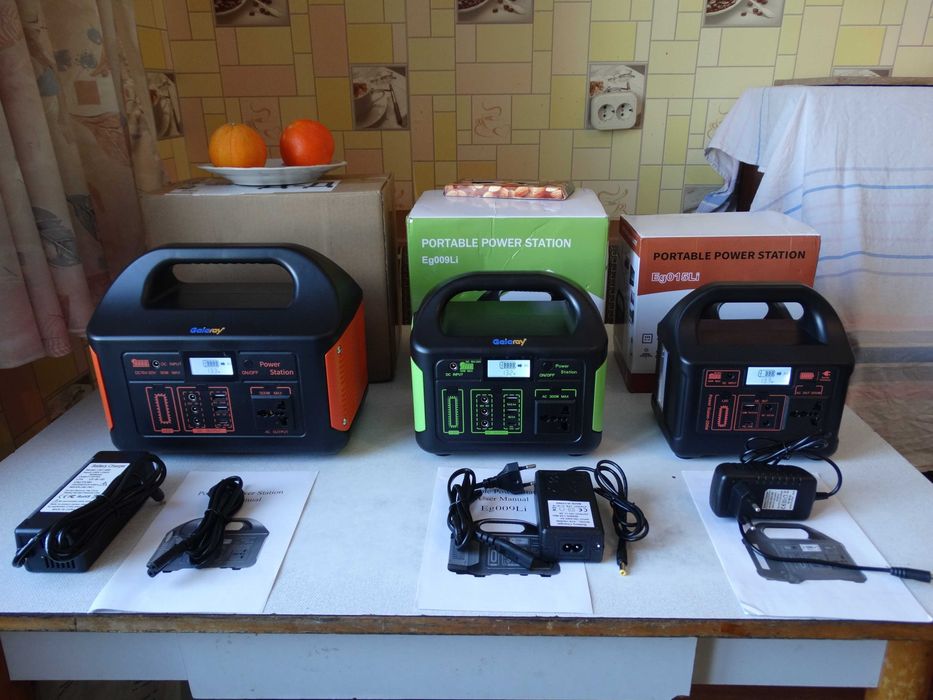 Портативная зарядная станция GaiaRay 300W/256Wh, повербанк