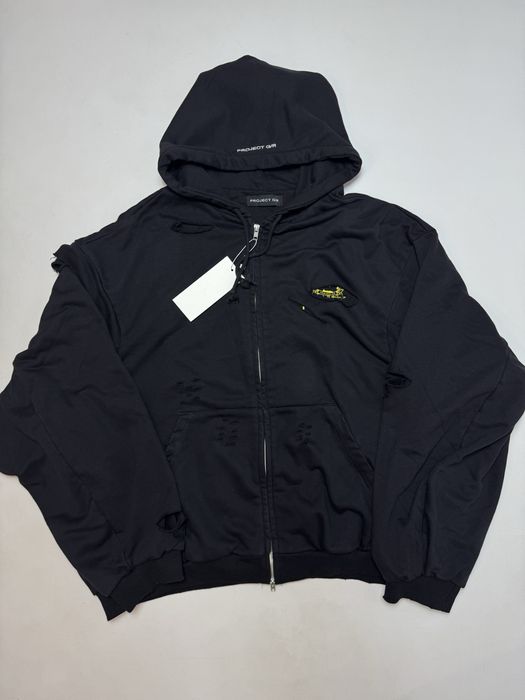 Зіп худі Grailz Project G/R M L ERD Oversized Rick Zip up hoodie