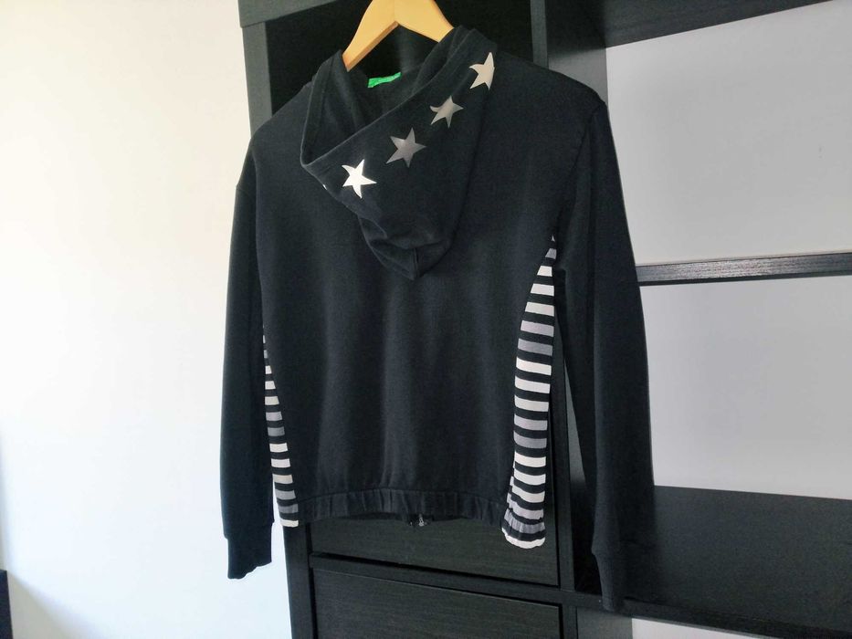 Casaco Hoodie algodão Benetton 10-11 A 150 cm