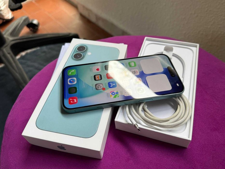 Vendo troco iPhone 16 Plus 128Gb C/Fatura e Garantia Apple