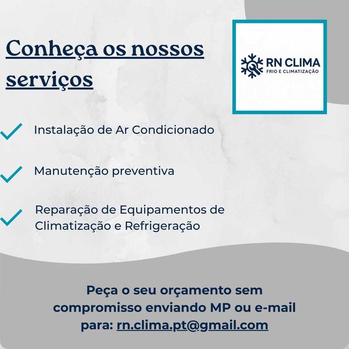 Instalação e Manutenção de Ar Condicionado e Frio Comercial