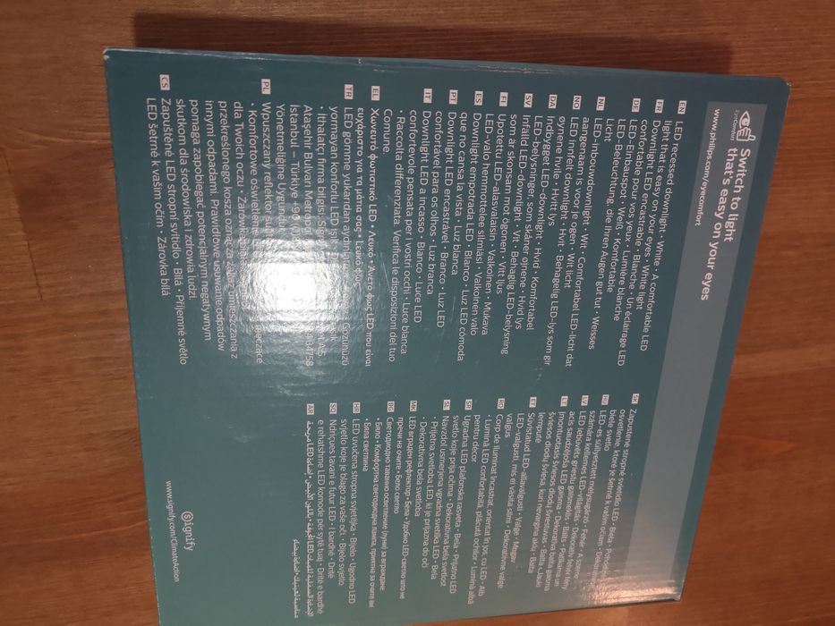 LED Teto NOVO em caixa