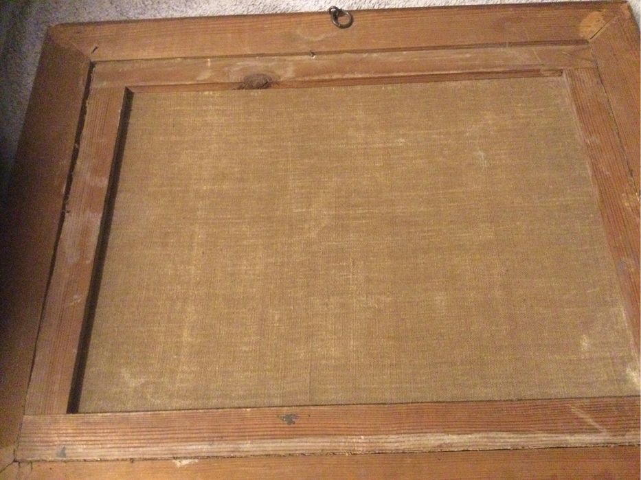 Julia Rusiecka,Rozlewisko Wisły k/Kazimierza Dolnego,olej na płótnie.