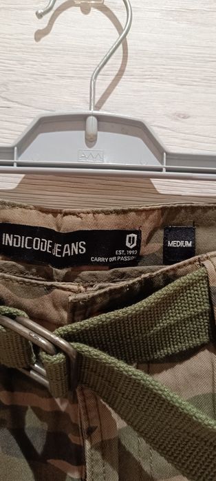 Spodnie męskie indicode moro