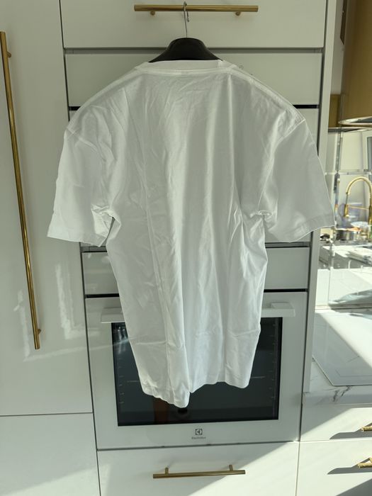 T-shirt koszulka męska biała nowa XL 100% bawełna