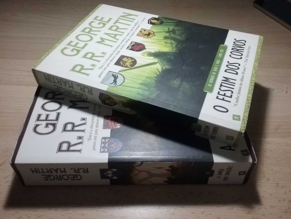 A Dança dos Dragões Crónicas de Gelo e Fogo O Festim dos Corvos