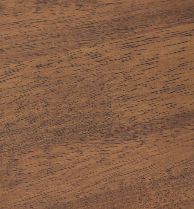 Mesa em madeira escura com 1 metro diametro