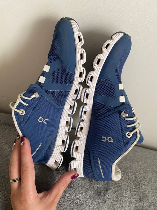 Sneakersy damskie On Cloud 38 niebieskie