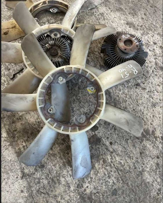 Вентилятор радиатора вискомуфта Nissan Navara D40 навара Pathfinder