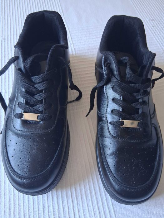 Sapatos pretos de cordões, Primark, Tam 40