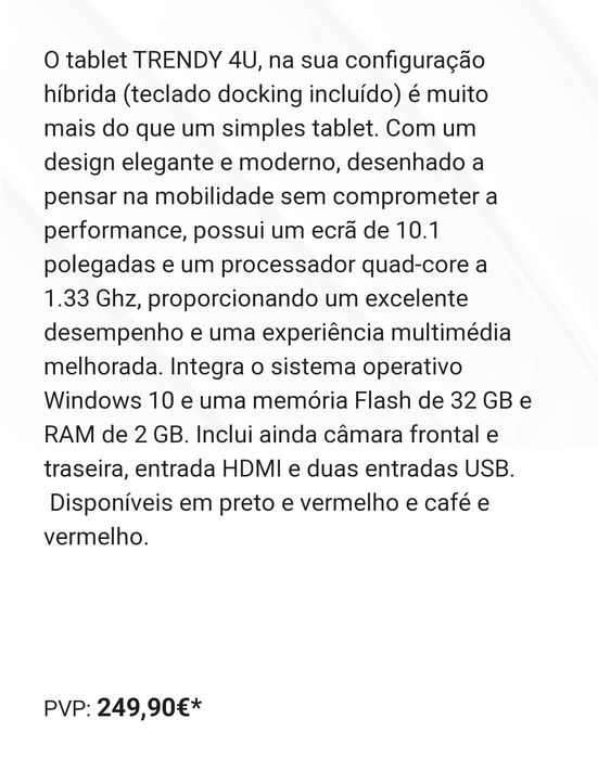 Portátil hibrido Windows 10