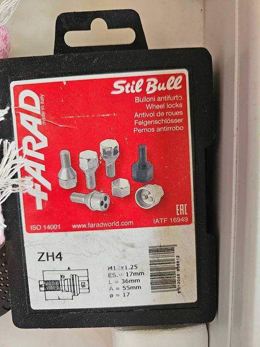 набір болтів секретка Farad Stil Bull ZH4
